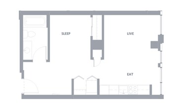 1x1 D Open MFTE 0314 floor plan